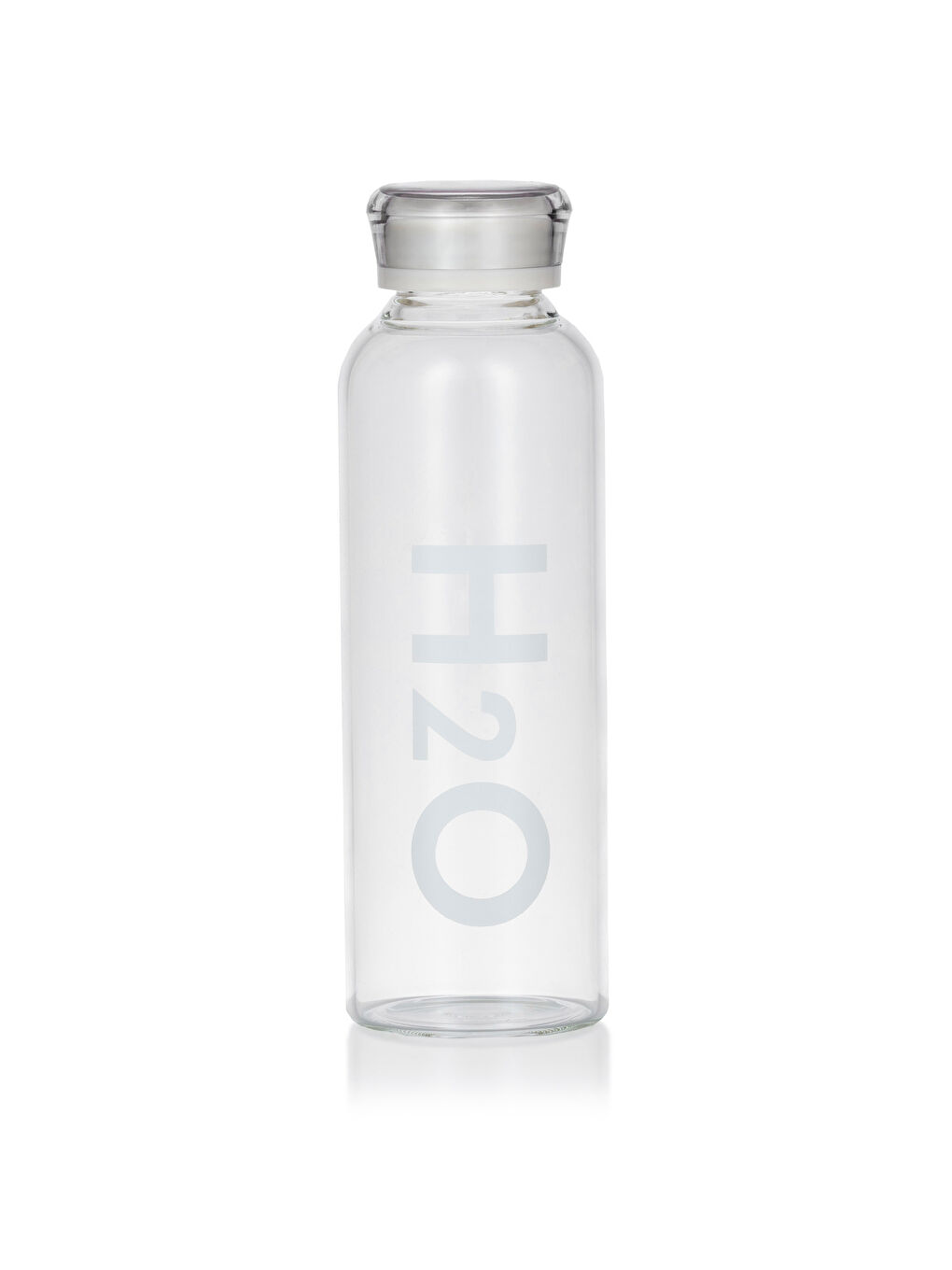 H2O Beyaz Baskılı Baskılı Matara 500 Ml - 2