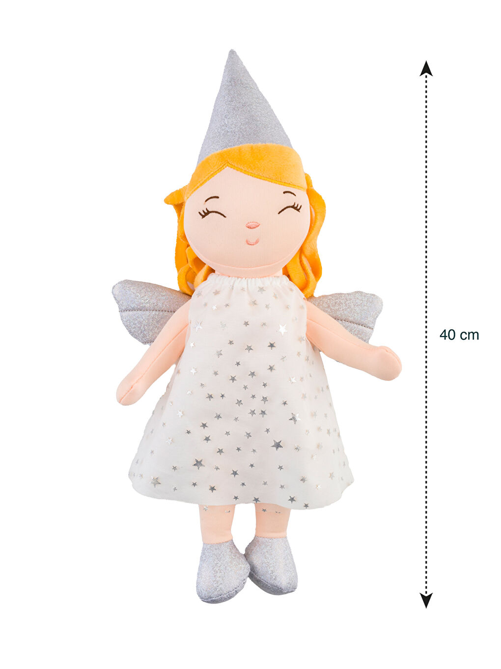 Karışık Pelüş Dolgulu Kız Bebek Kırlent 40 cm-4