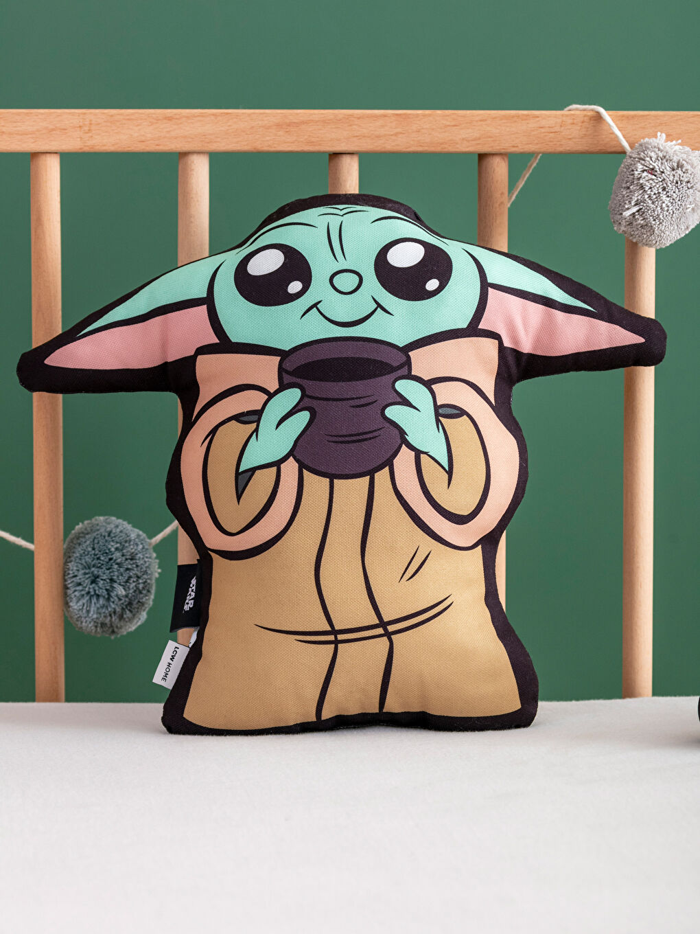 LCW HOME Star Wars Figured Baby Throw Pillow with Inner Filling -W3IL19Z1-F9C