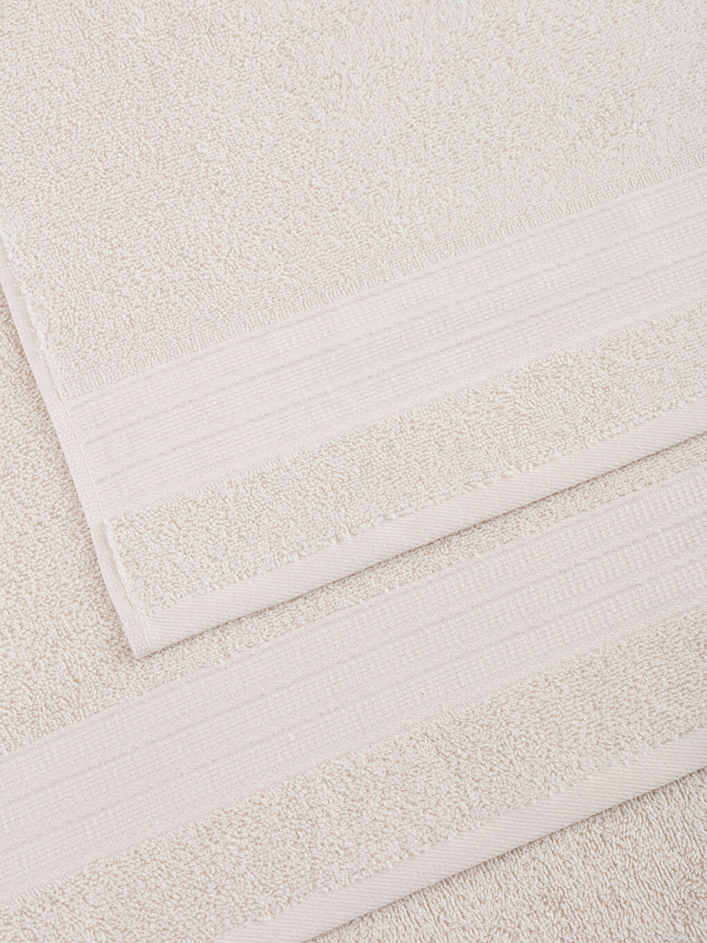 مجموعة فوط حمام سادة - مجموعتين-3