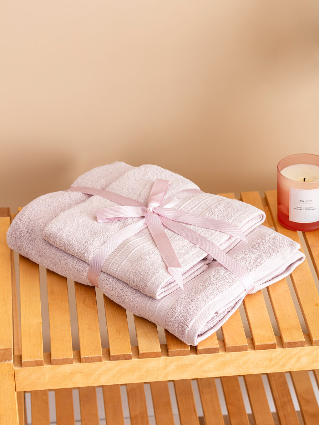 Flat Bath Towel Set of 2-1