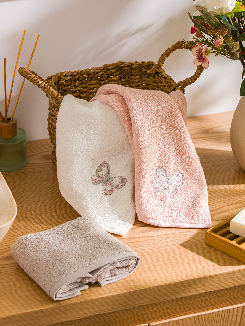 Cotton Hand Towel Set