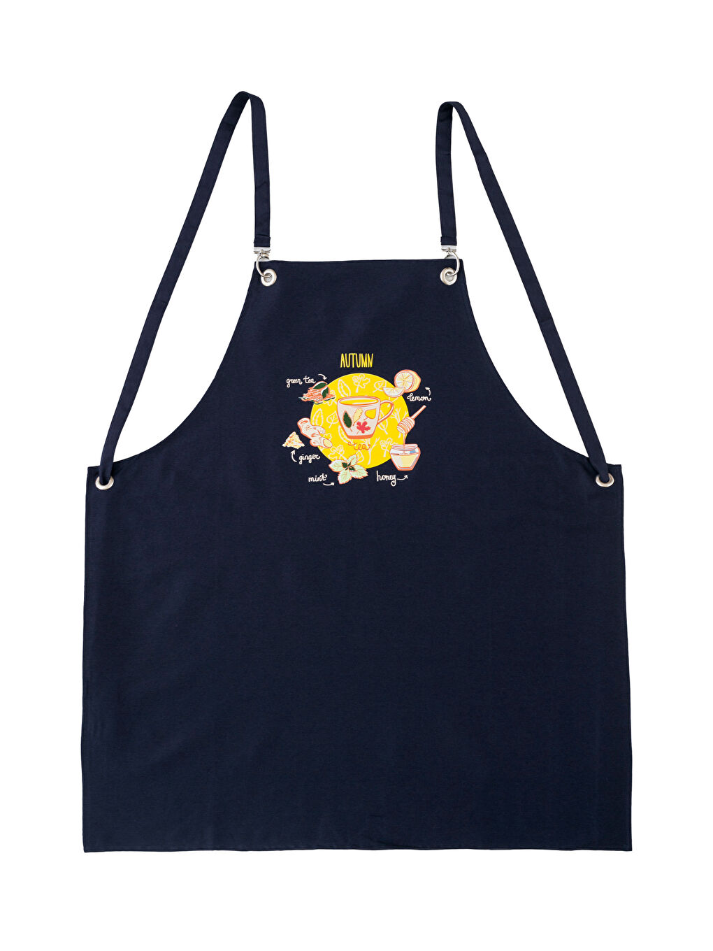 LCW ECO Striped Printed Kitchen Apron -W3JI67Z8-YA6
