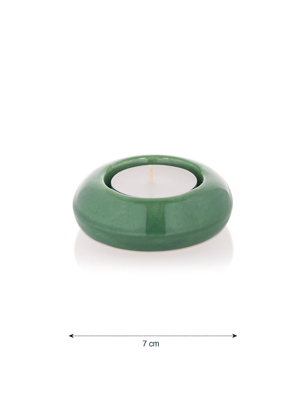Yeşil 3'lü Mum Seti-3