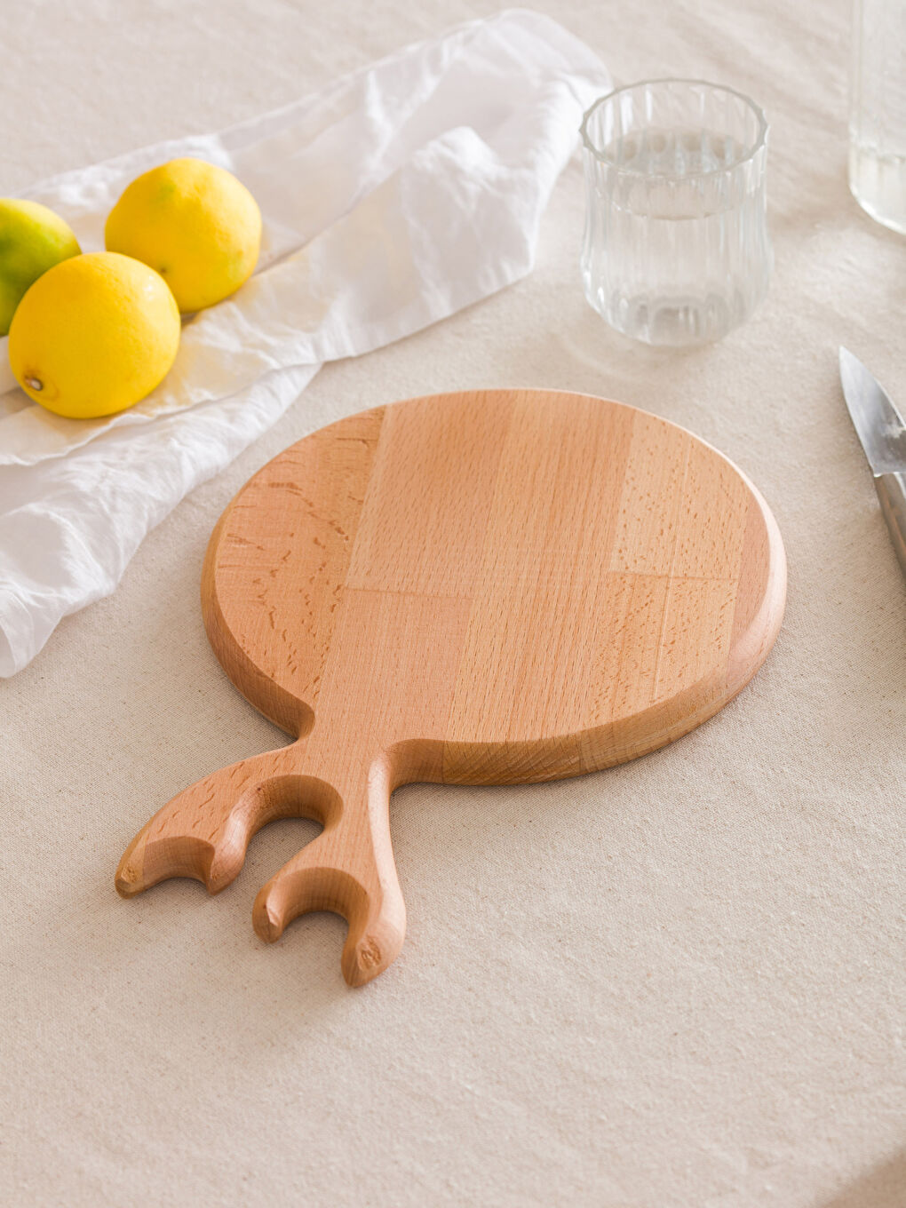 Kahverengi Geyik Figürlü Kesme Tahtası 31 cm-1