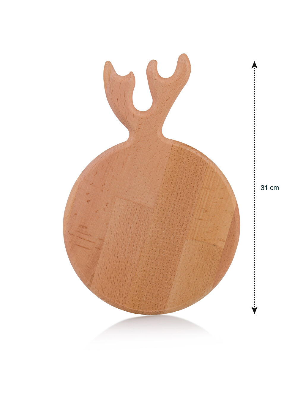 Kahverengi Geyik Figürlü Kesme Tahtası 31 cm-3