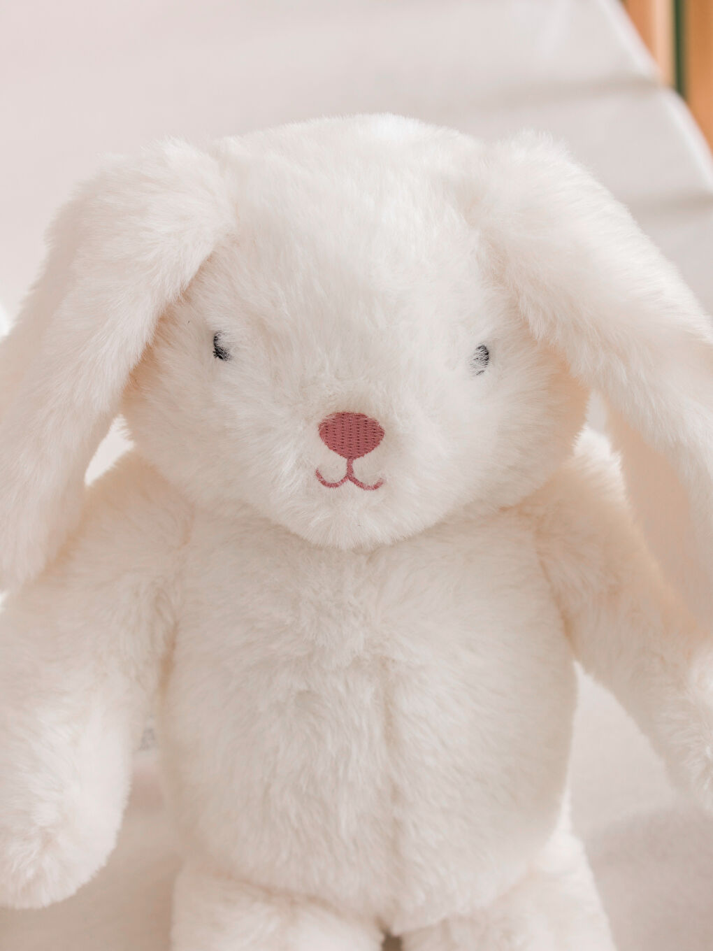 Rabbit Figured Plush Baby Cushion 37 cm -W48754Z1-EEW