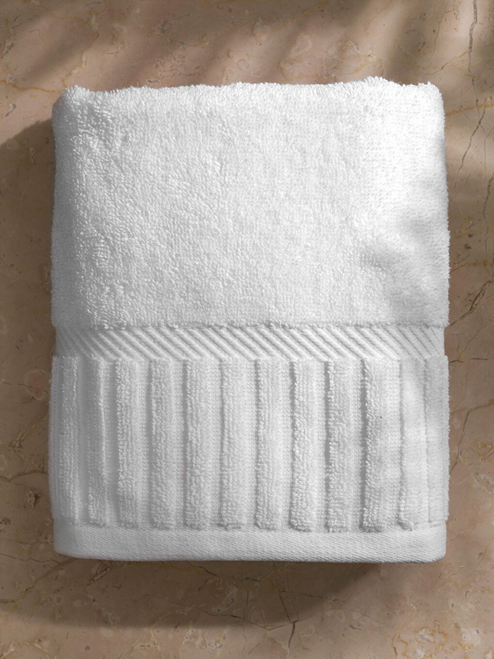 Embroidered Cotton Face Towel 50x80 cm-2