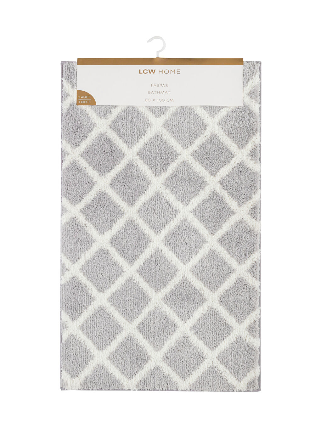 Patterned Bath Mat 60x100 cm-4