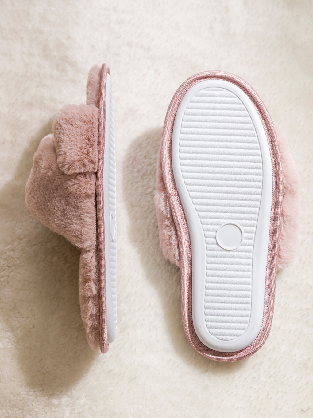 Plush Women's Home Slippers-3
