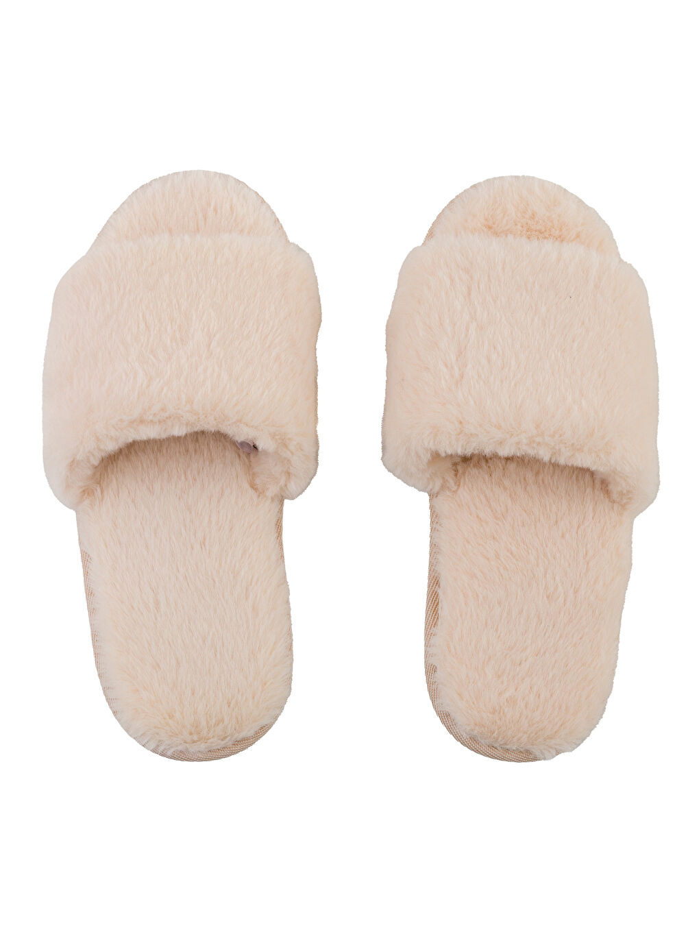 Plush Single-Band Women's Home Slippers-5