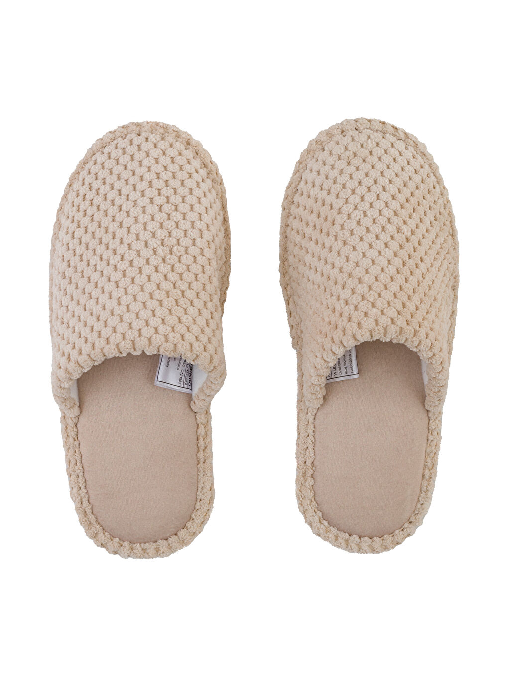 LCW STEPS Women's Patterned Plush Home Slippers -W4BU98Z8-V8Q