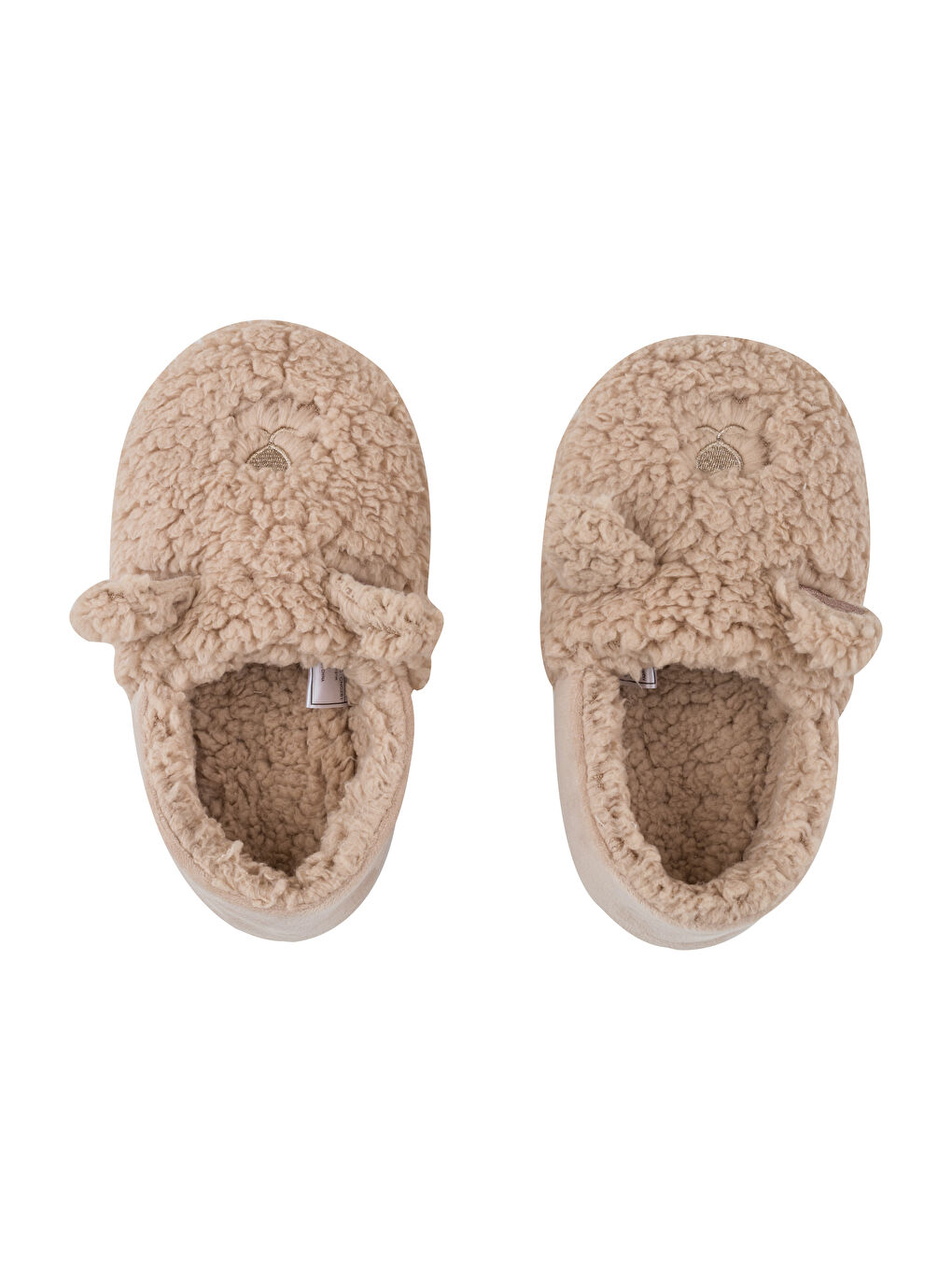 Papuci de Casă pentru Femei din Pluș cu Aplicații 3D-5