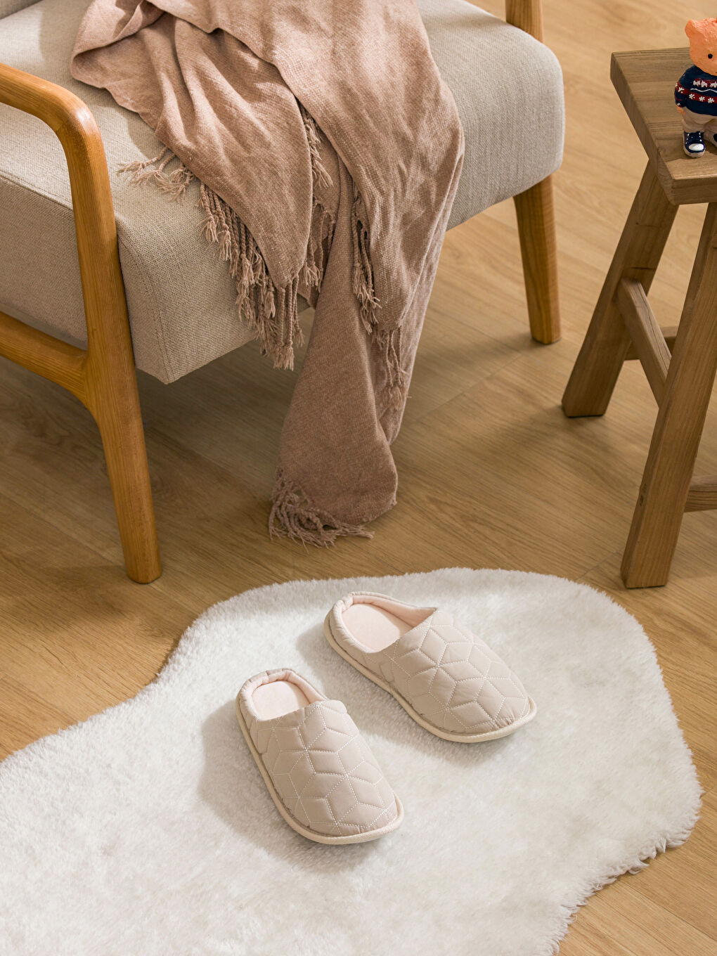 Patterned Women's Home Slippers