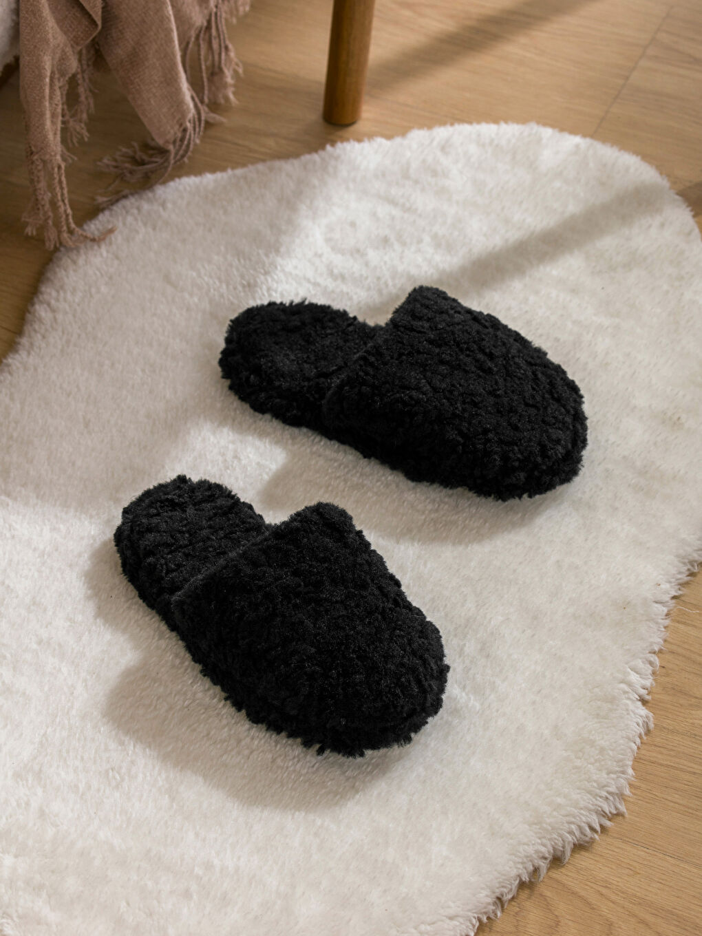 Papuci de casă din pluș pentru Femei-1