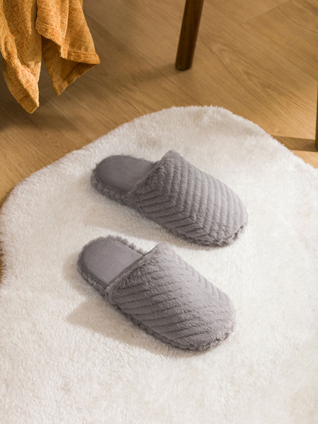 Papuci de Casă de Pluș pentru Femei-1
