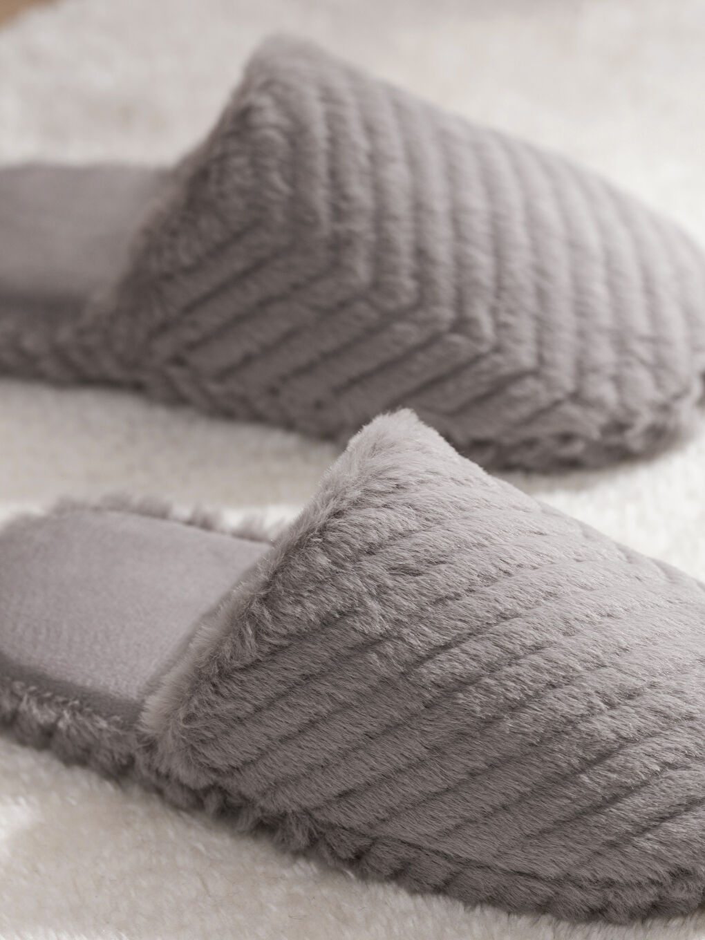 Papuci de Casă de Pluș pentru Femei-2