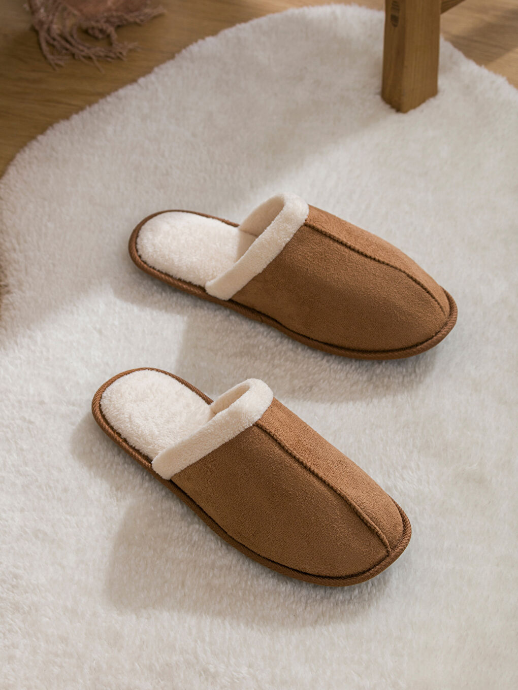 Plush Men's Home Slippers -W4CA14Z8-DCJ