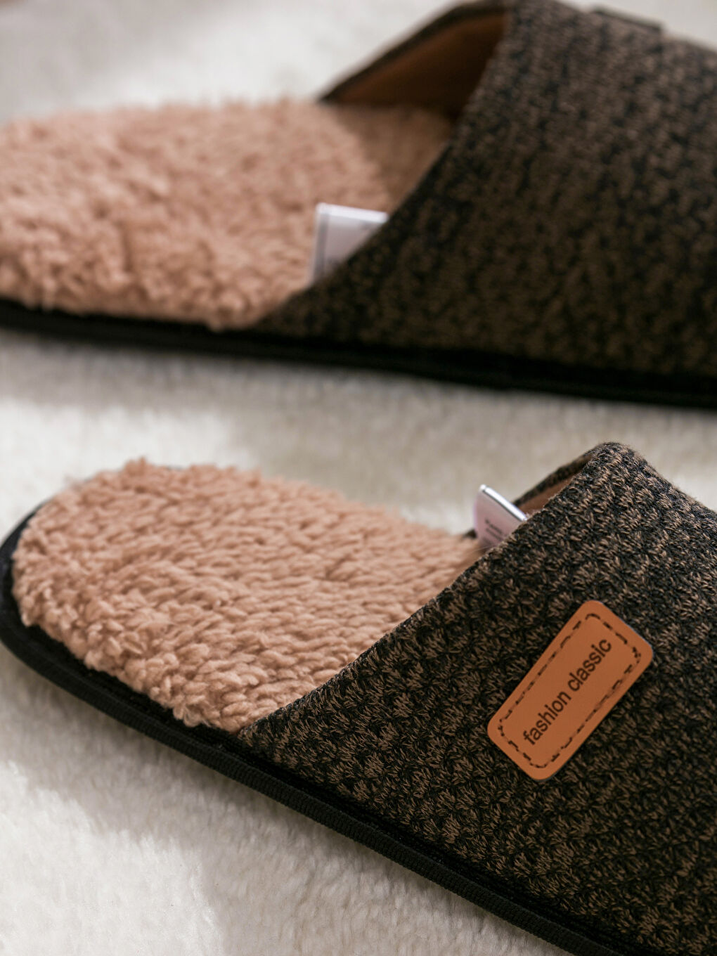 Papuci de casă cu model pentru Bărbați-2