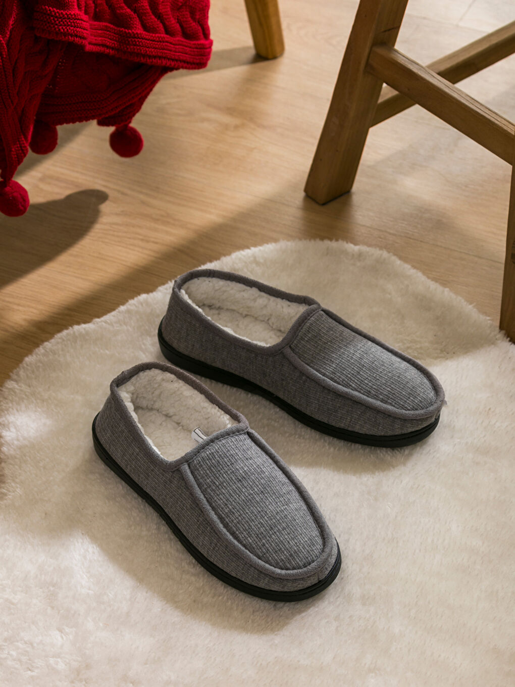 LCW STEPS Chaussons d'Intérieur Pour Hommes Doublés en Polaire -W4CA22Z8-V8T