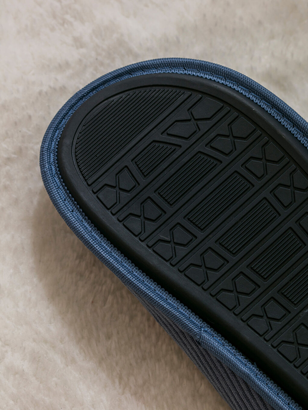 Papuci de Casă Vărgați Brodați pentru Bărbați-4