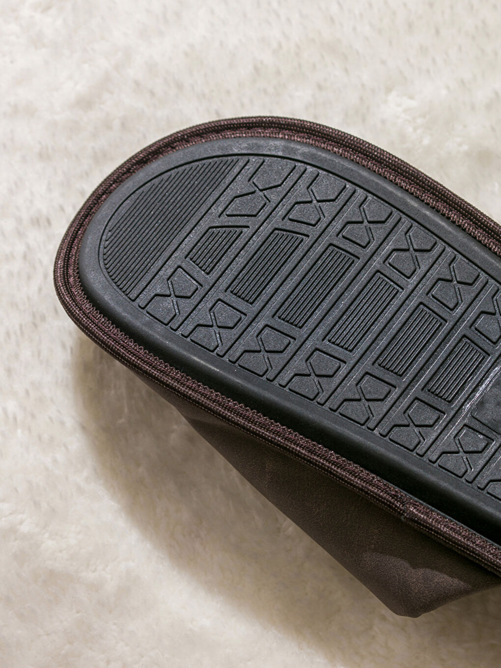 Faux Suede Men's Home Slippers-4