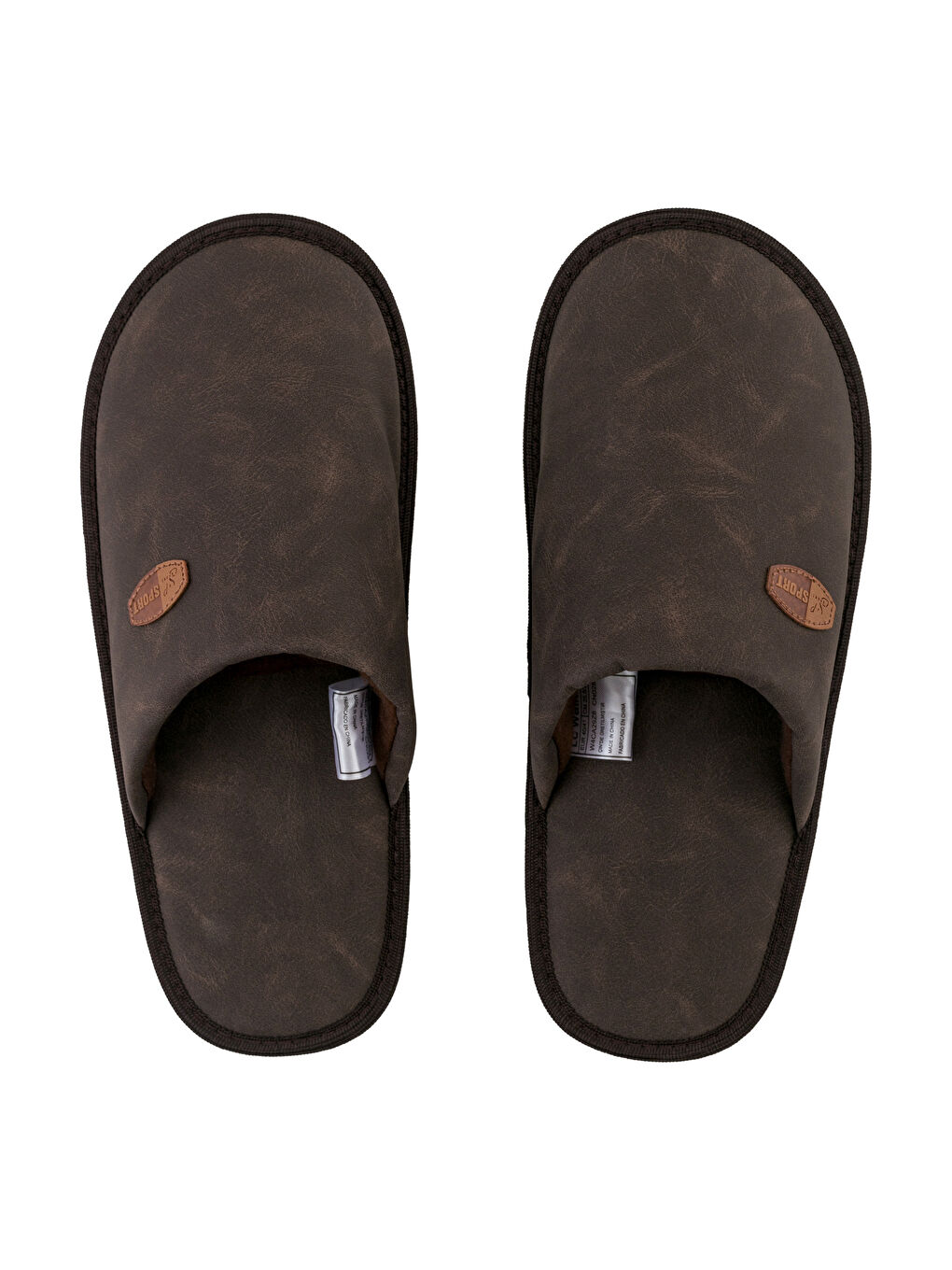 Faux Suede Men's Home Slippers-5