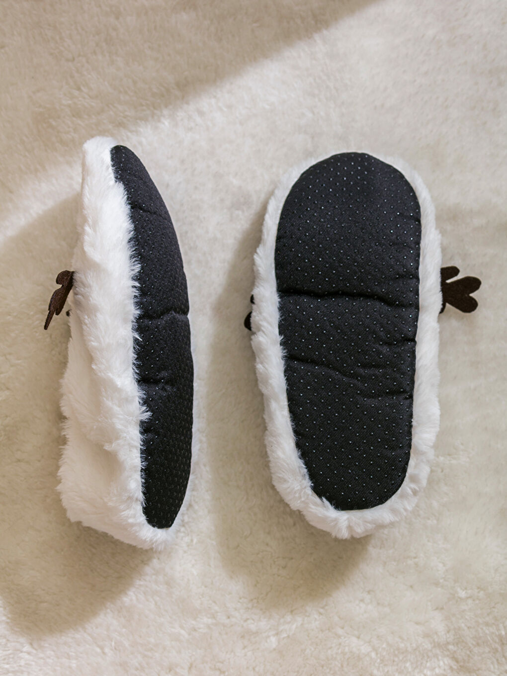 Deer Embroidered Women's Slipper Boots -W4CA45Z8-YJ3