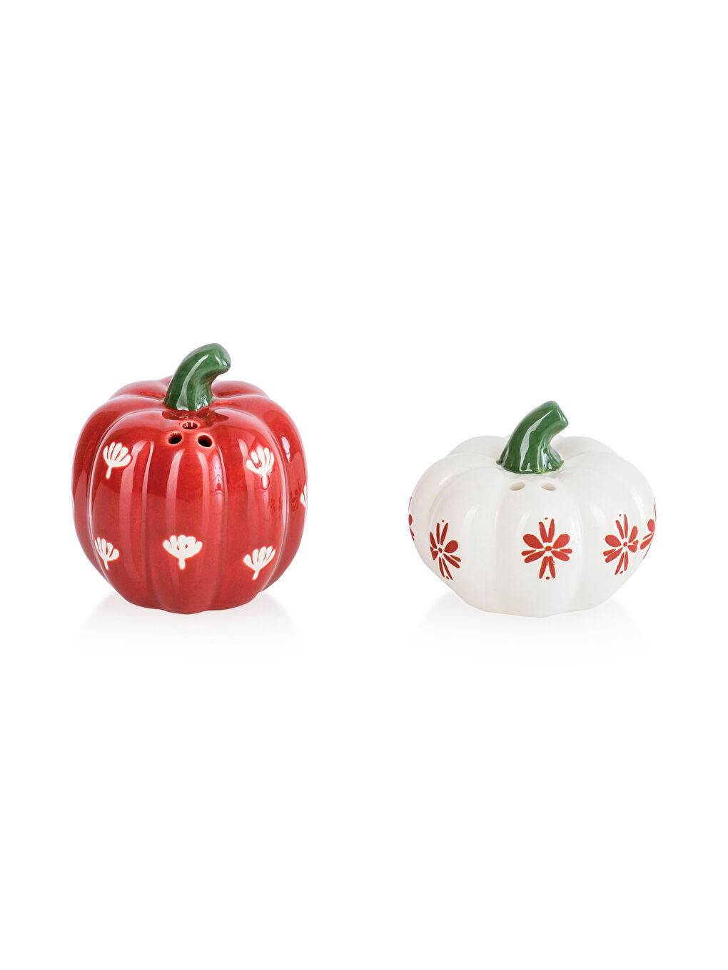 H12 Pumpkin Patterned Ceramic Salt and Pepper Mill-4