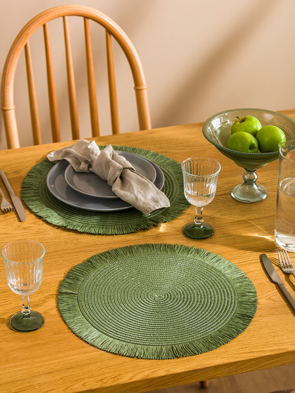 Сервизге арналған төсеніш 2 данадан тұратын 40 см-1