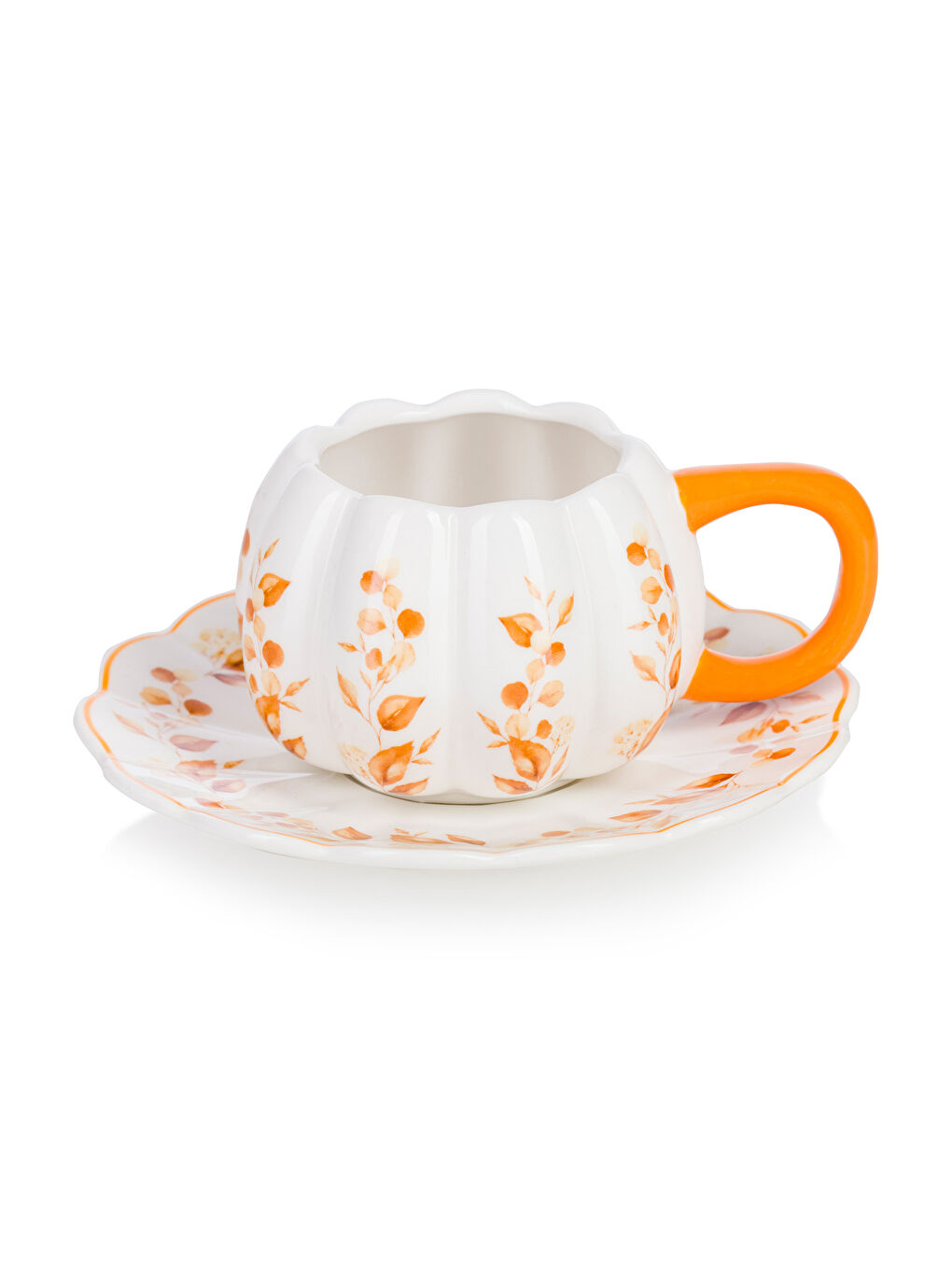 Printed 2-Person Porcelain Coffee Cup Set 90 ml -W4CD54Z8-EEW