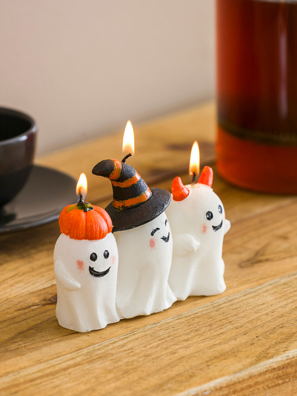 LCW HOME Halloween-Kerzenset 3er-Pack -W4CD55Z8-R9J