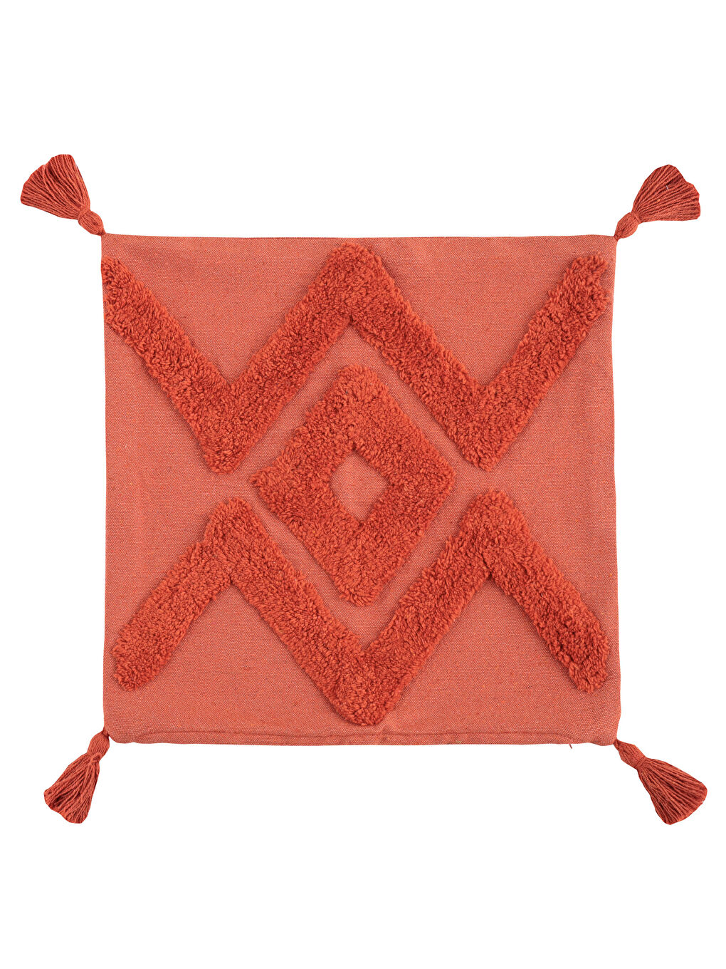 LCW HOME Tasseled Cushion Cover 45x45 cm -W4CE87Z8-VYM