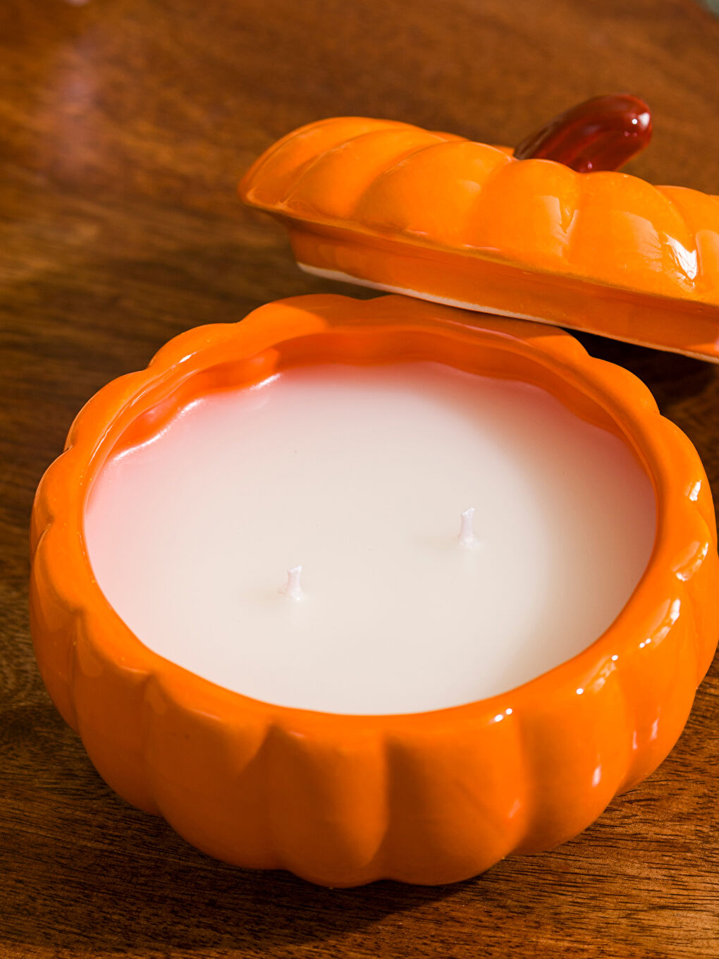 Turuncu Bal Kabağı Kokulu Mum 260 g-3