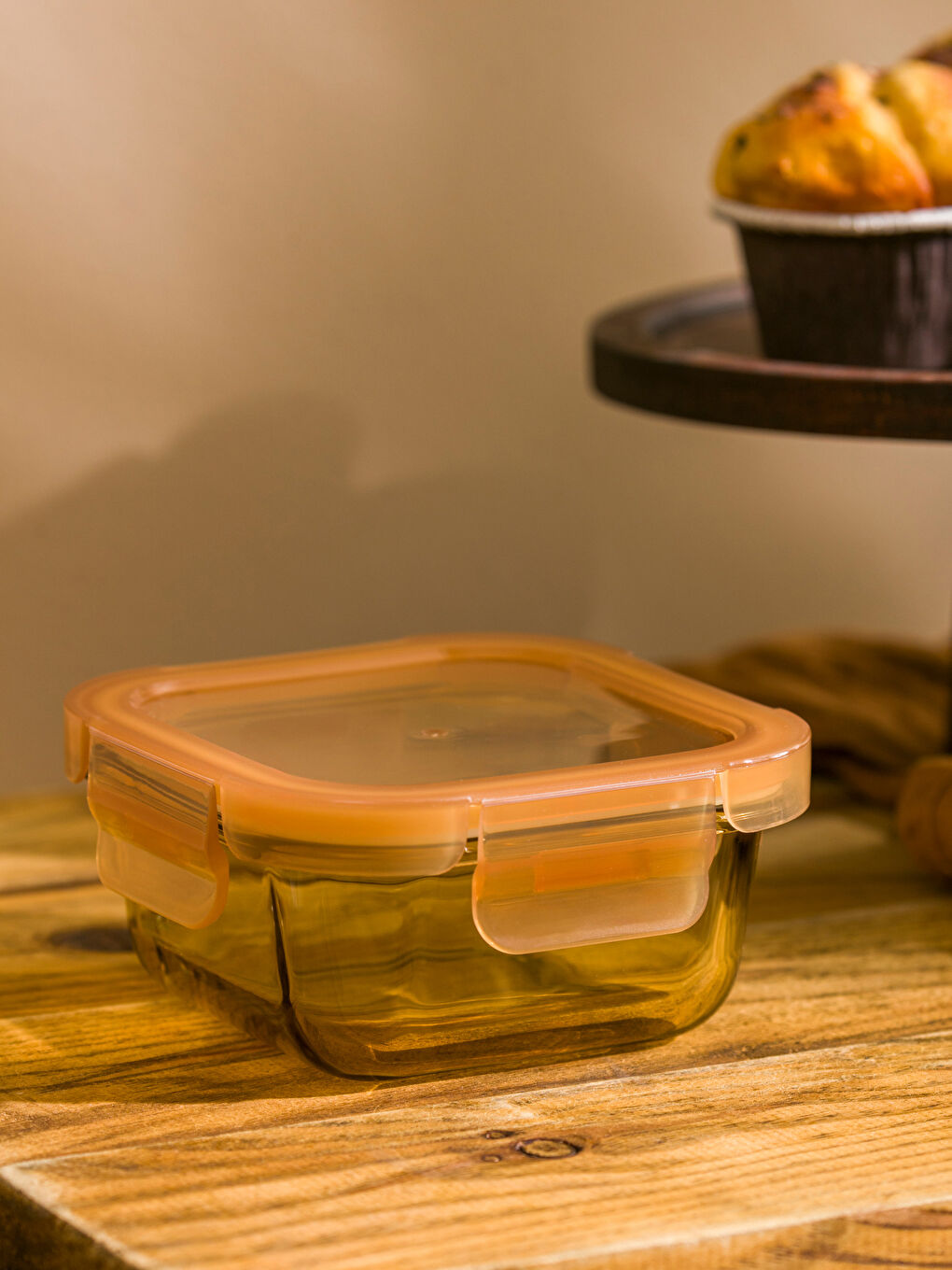 Staklena posuda za skladištenje sa vakuum poklopcem 12 cm