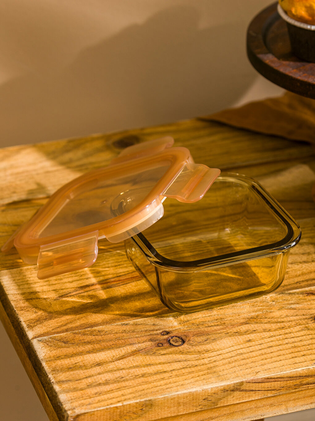 Staklena posuda za skladištenje sa vakuum poklopcem 12 cm-2