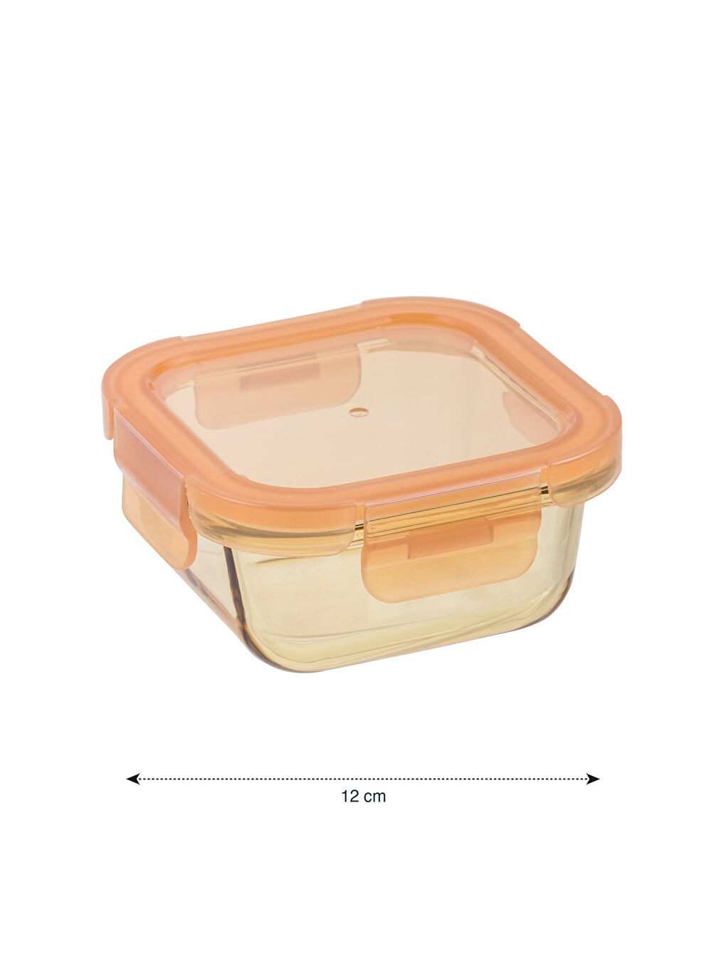 Staklena posuda za skladištenje sa vakuum poklopcem 12 cm-4