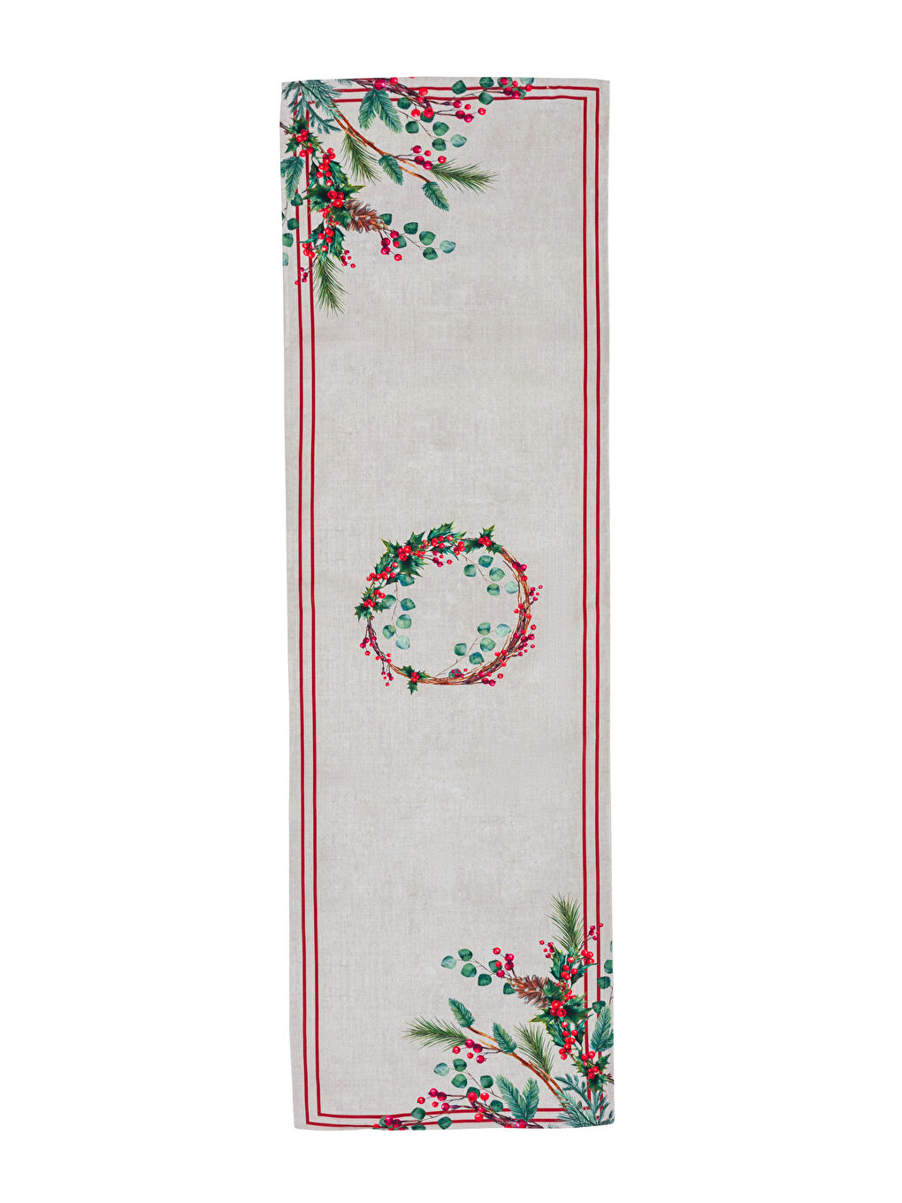 LCW HOME Karışık Çiçek Baskılı Runner 45x150 Cm - 4