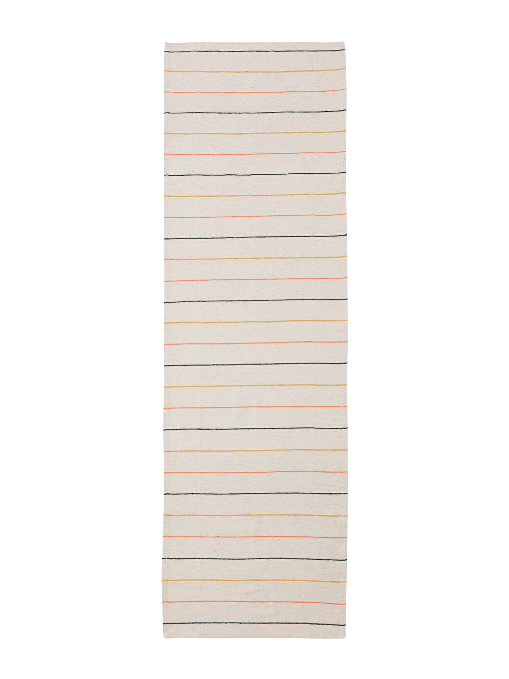 LCW HOME Ekru Çizgi Nakışlı Runner 45x150 Cm - 4