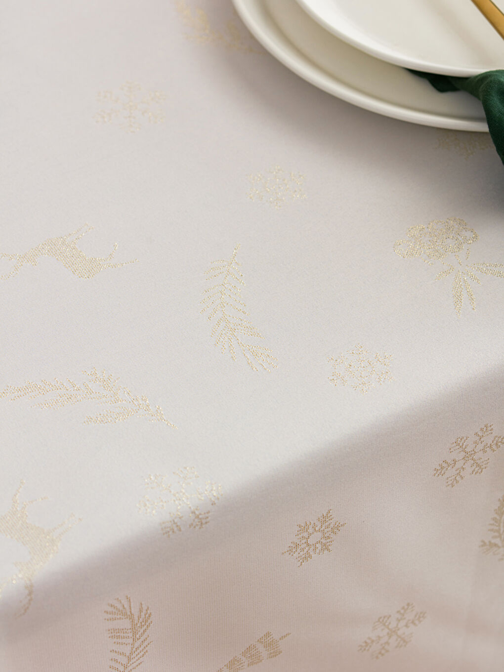 LCW HOME Patterned Tablecloth 150x200 cm -W4CJ26Z8-LUL