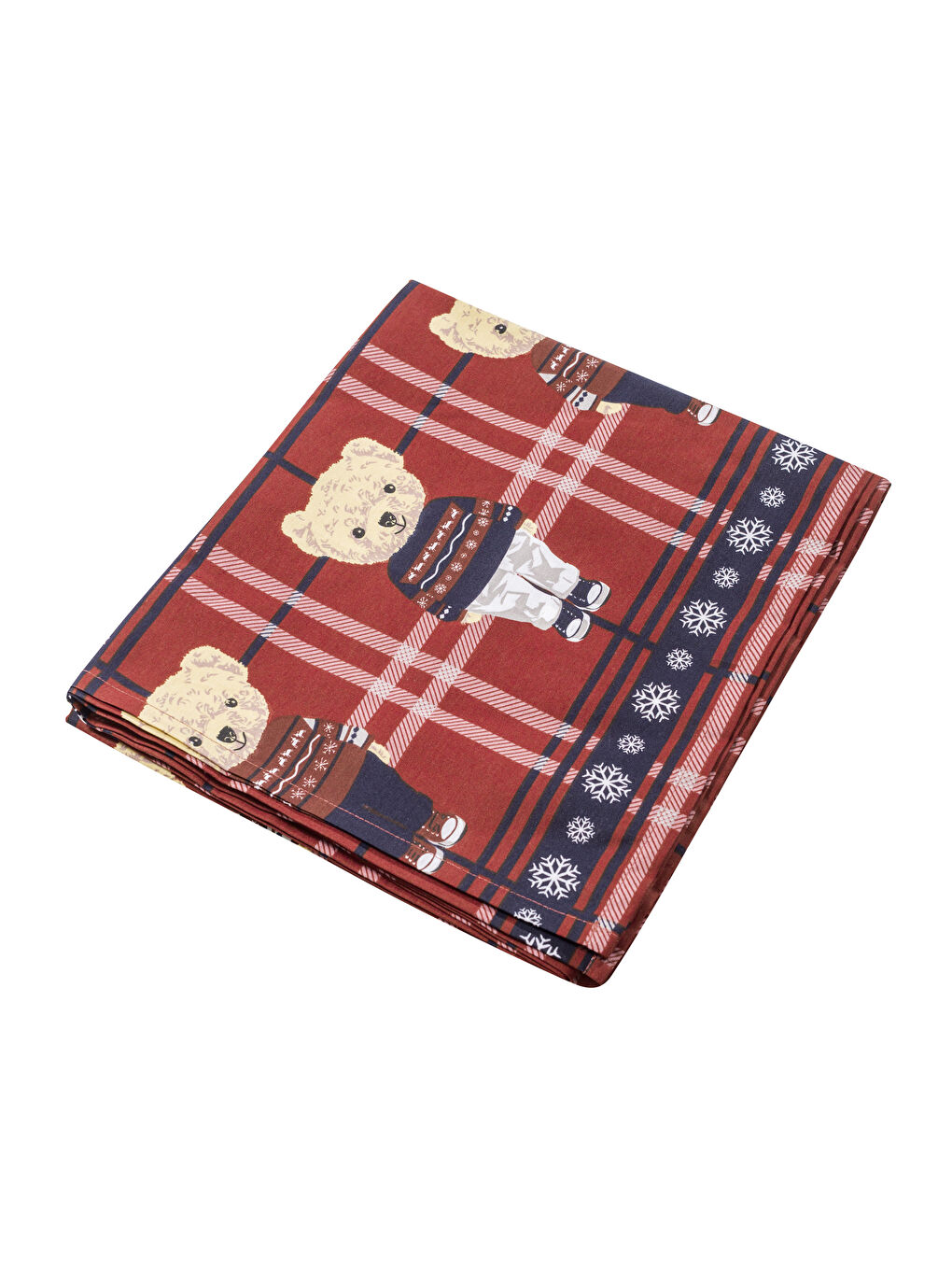 LCW HOME Teddy Bear Printed Tablecloth 150x150 cm -W4CN59Z8-F9C