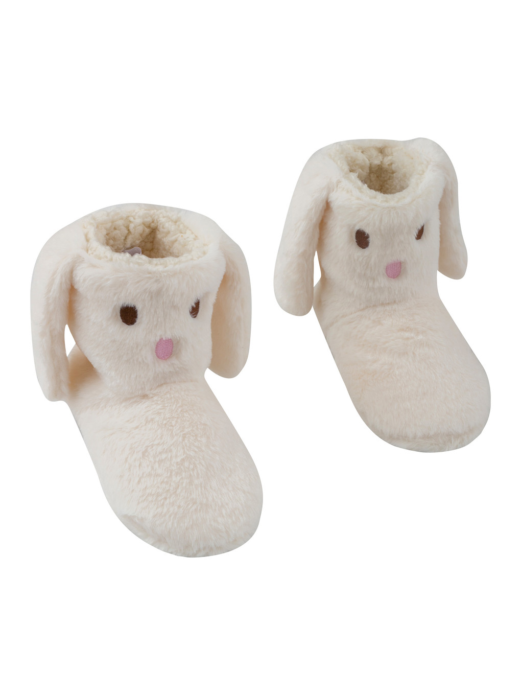 Bottes Pantoufles D'accueil En Peluche Avec Figure De Lapin Pour Femmes-5
