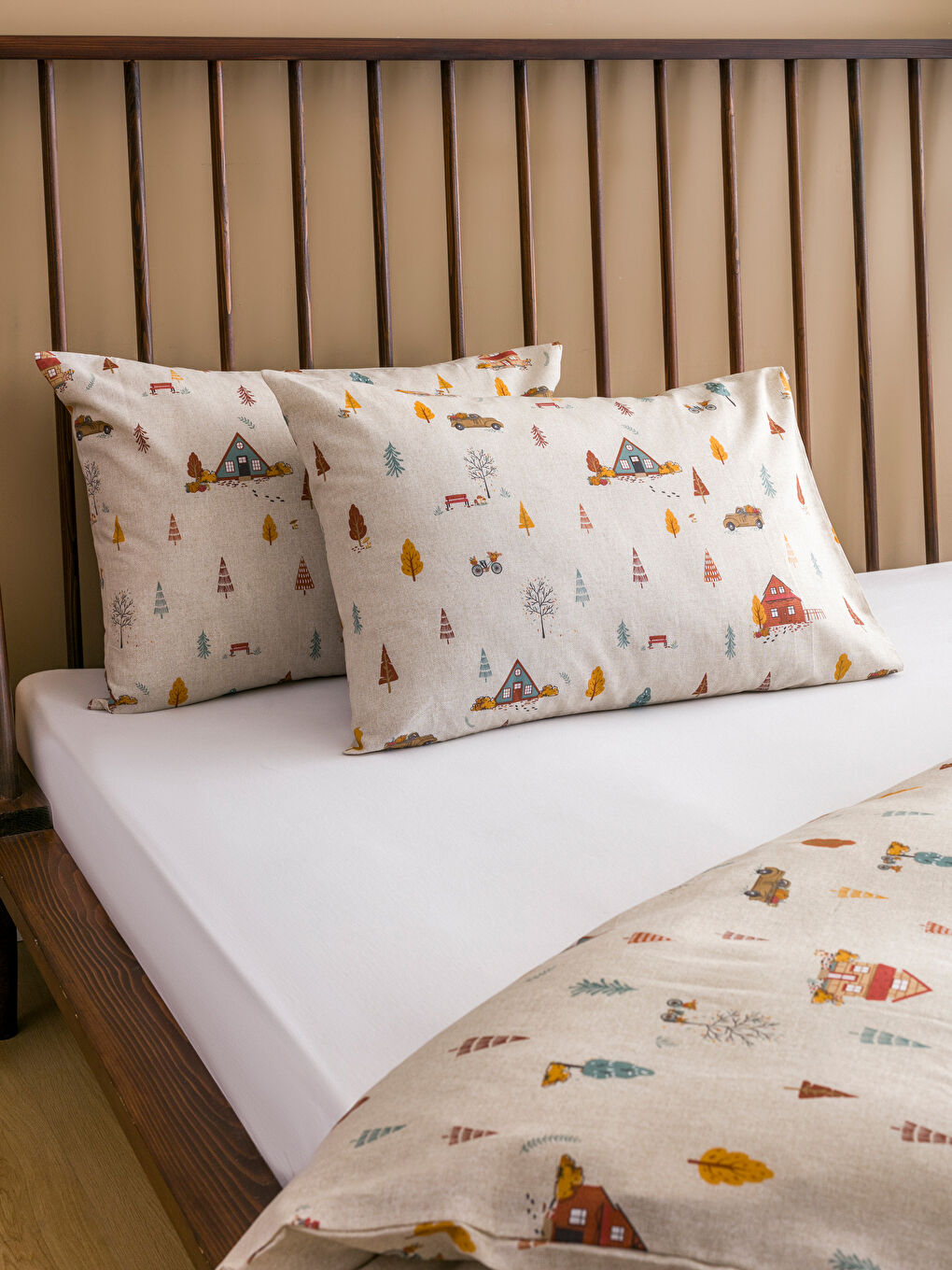 Printed Double Duvet Cover Set-2