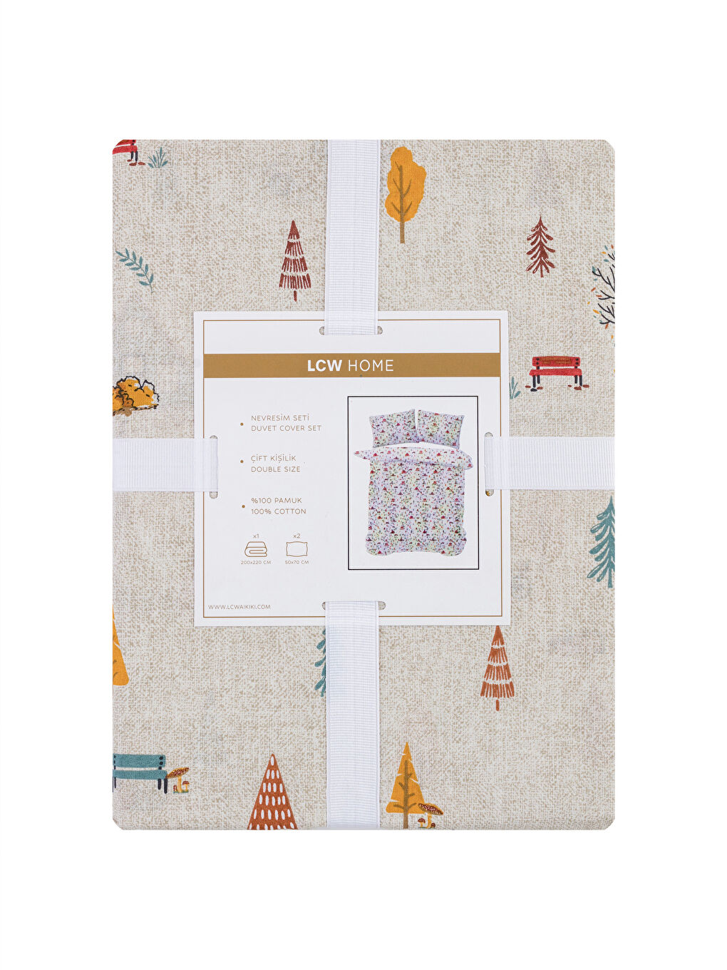Printed Double Duvet Cover Set-6