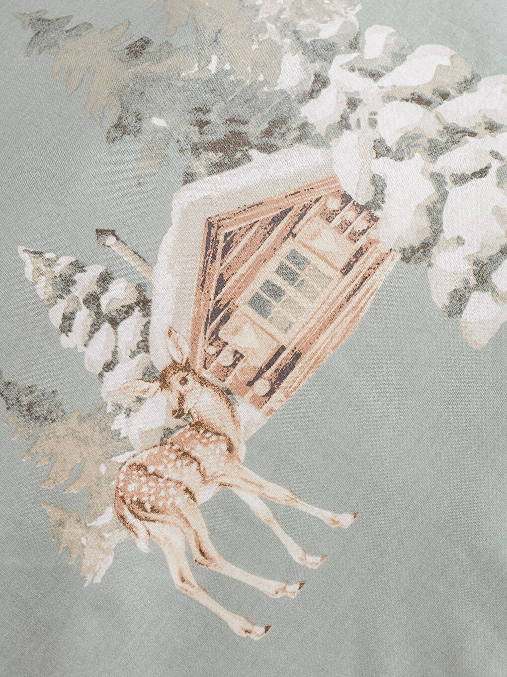 Karışık Pamuklu Baskılı Tek Kişilik Nevresim Takımı-4