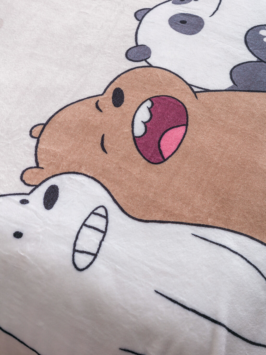 LCW HOME Karışık Baskılı We Bare Bears Baskılı Tek Kişilik Battaniye 150x200 Cm - 2