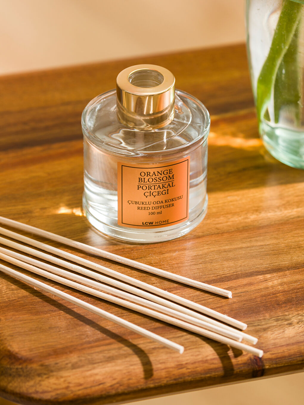 ფორთოხლის ყვავილის სურნელით ოთახის არომატიზატორი ჩხირებით 100 მლ-1