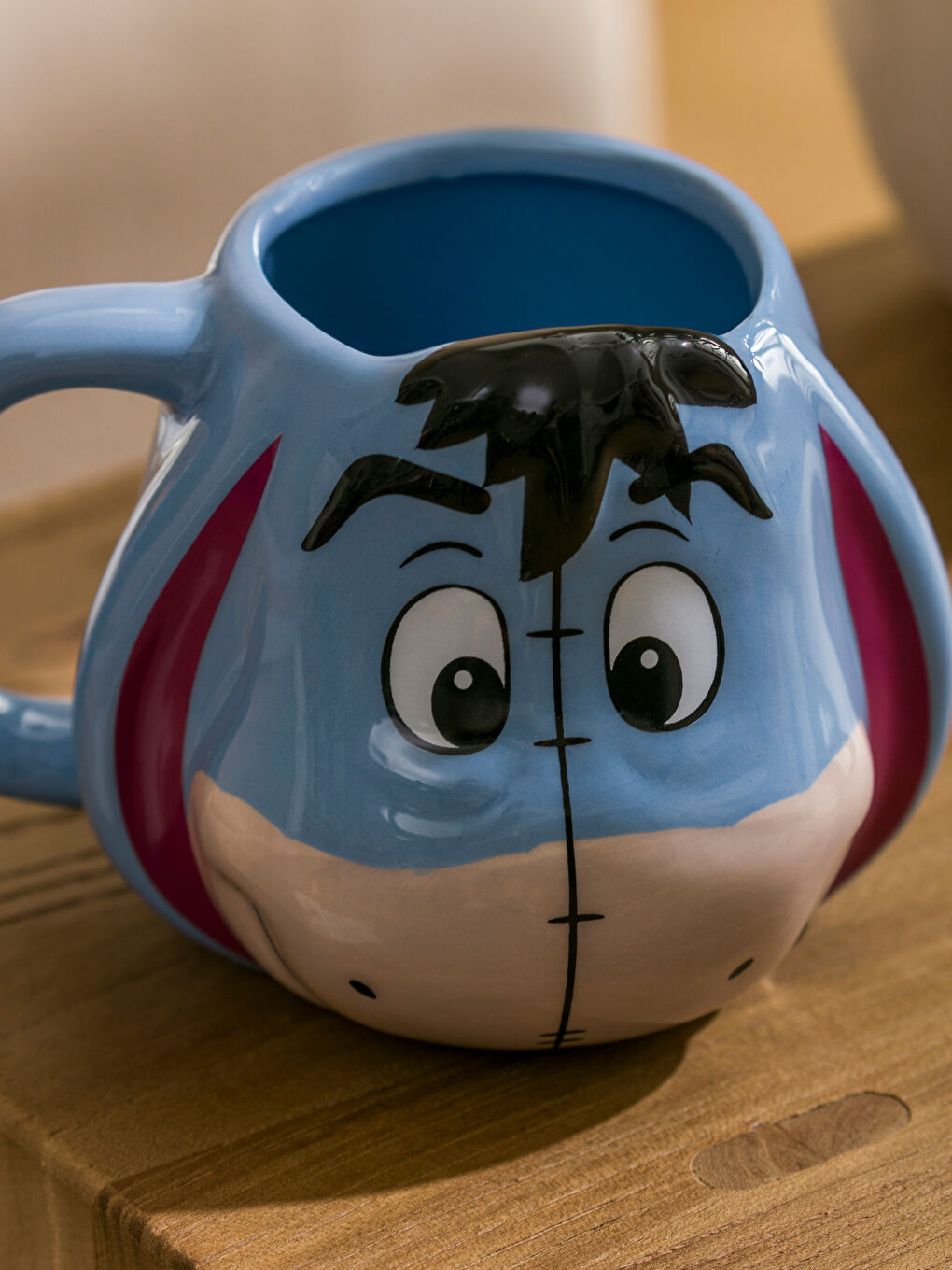 LCW HOME Mavi Winnie The Pooh Eeyore Baskılı Seramik Kupa 520 Ml - 2