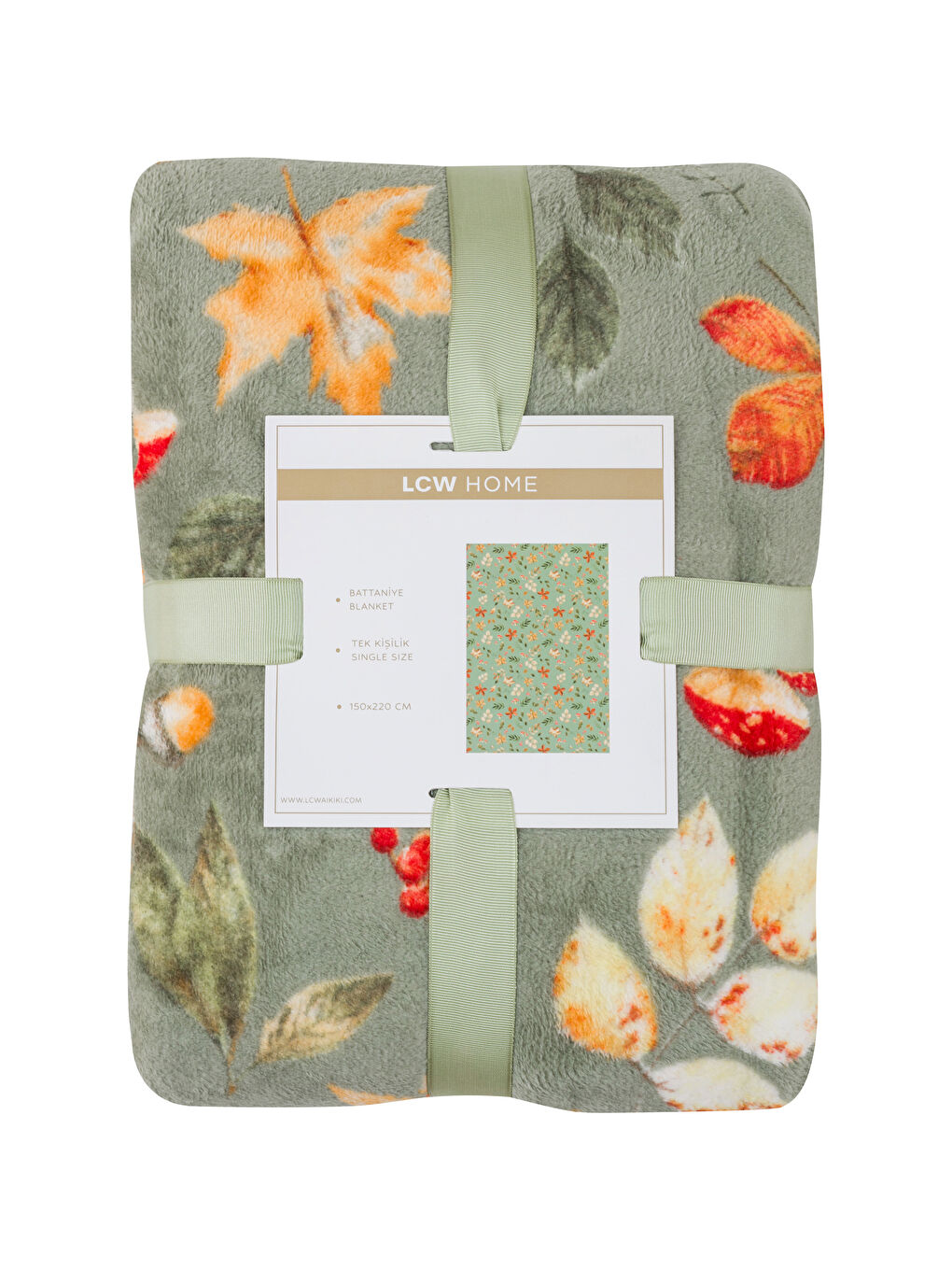 بطانية سرير مفرد مُزهرة مقاس 150x200 سم-4