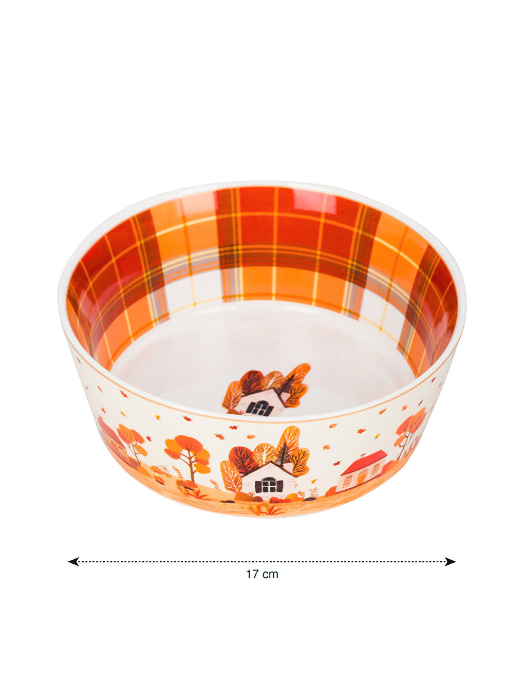 Printed Porcelain Bowl 17 cm -W4EB58Z8-SWJ